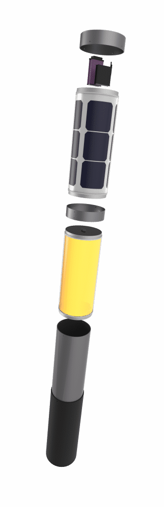 NxT solar bollard outdoor garden lighting exploded view NxT solar bollard outdoor garden lighting exploded view